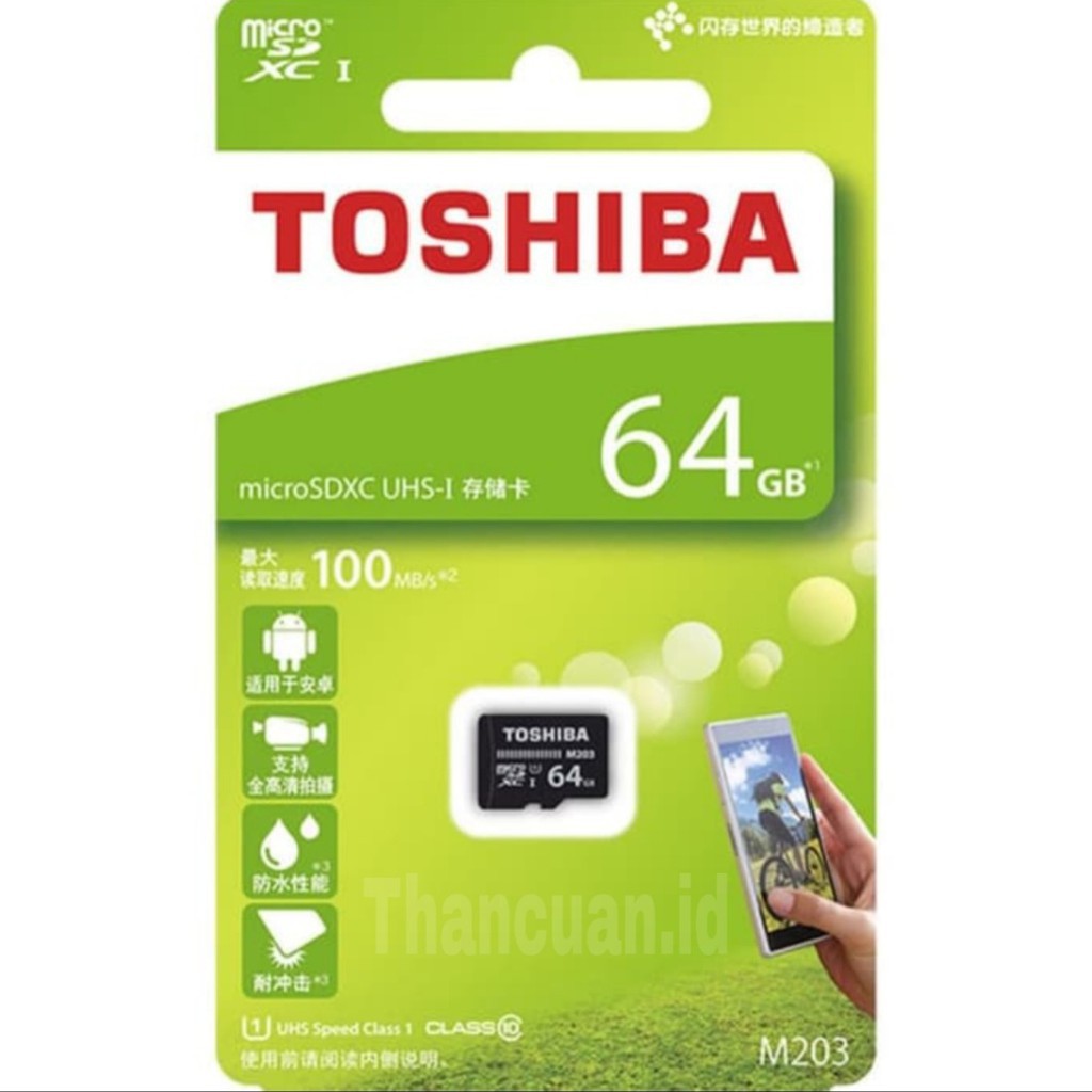 Memory Toshiba 64gb / Memory Card 64gb  / Micro SD / MMC Toshiba HP