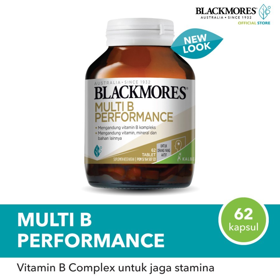 Blackmores Multi B Performance 62 Tablet