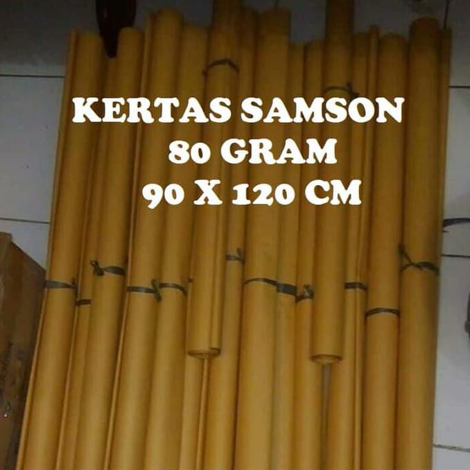 

KERTAS SAMSON COKLAT 80 GRAM, 90 X 120 CM KERTAS UNTUK PACKING KODE 503