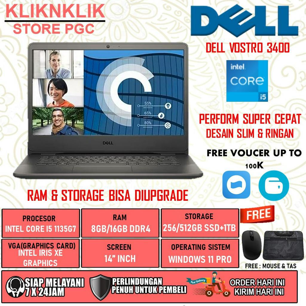 LAPTOP DELL LATITUD 3420 INTEL CORE I5 1135G7 RAM 8GB 16GB 512GB SSD WINDOWS 11 Pro