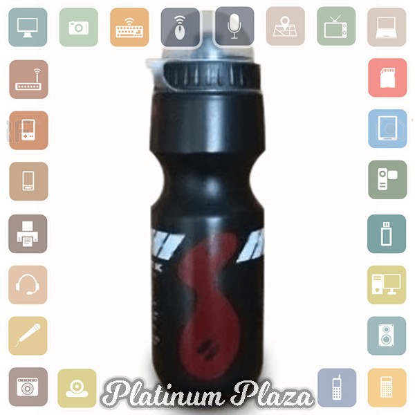 TaffSPORT TREK Botol Minum Olahraga Sepeda 750ml - 30A12 - Black`612B1N-