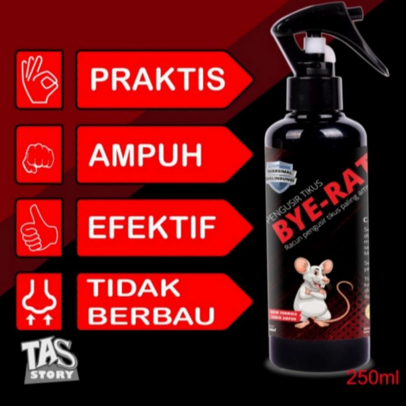 Cairan Pengusir Tikus Mesin Mobil Cairan pembasmi anti Tikus Bye Rat