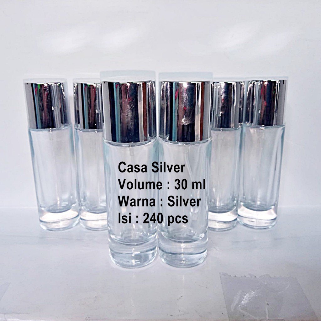 Botol Parfum Casa Silver 30 ml Lusinan