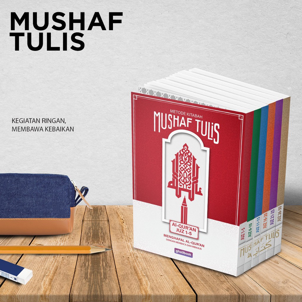 Alquran Mushaf Tulis Quran Paket 30 juz Plus Bonus
