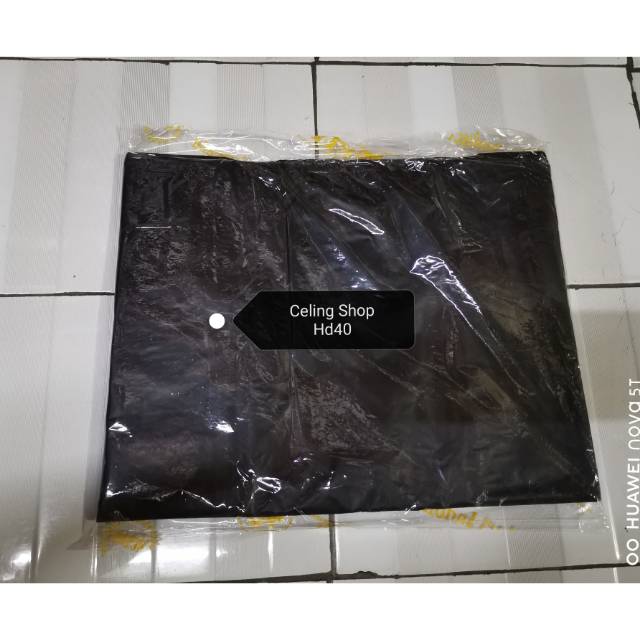 kantong kresek plastik ASOI HITAM jumbo besar TEBAL BAJAJ uk 35 uk 40 HD35 HD40