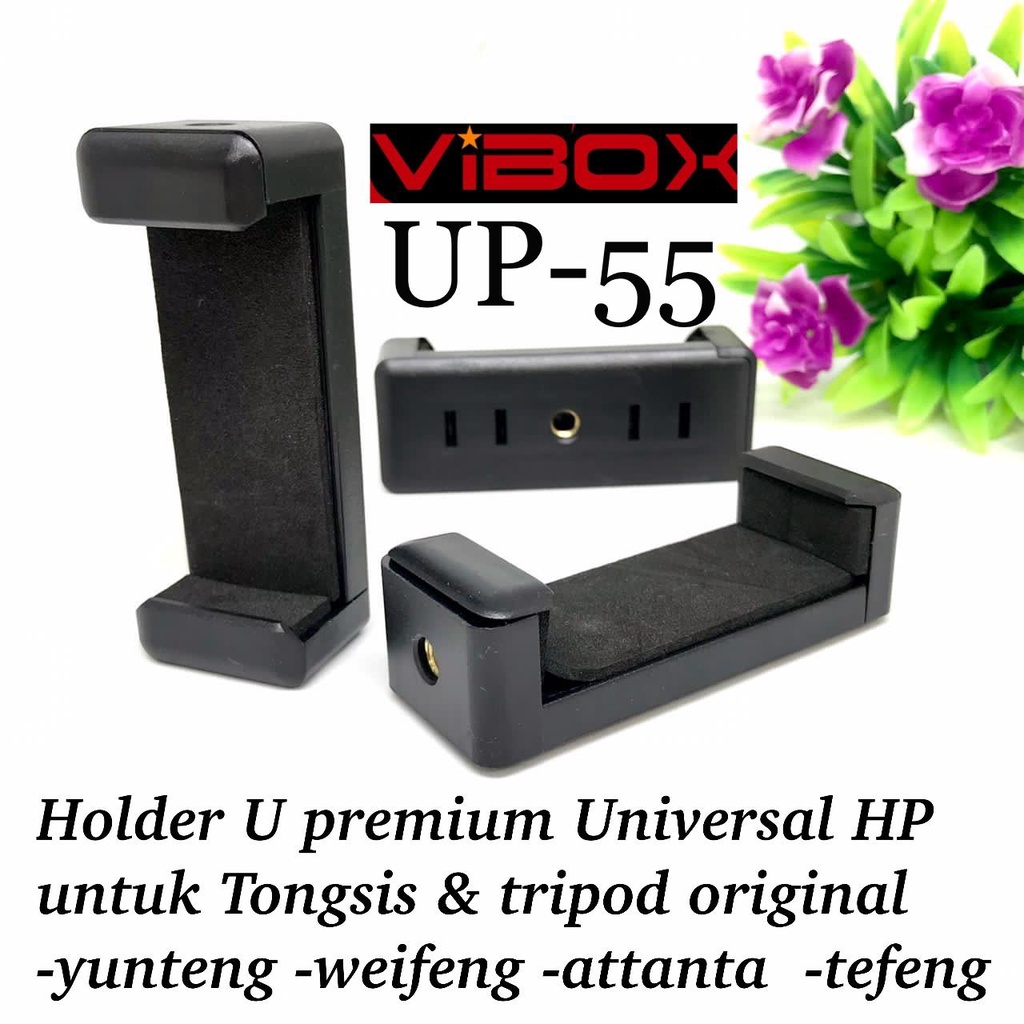 KARET VIBOX ANTI SLIP HOLDER U BUAT TONGSIS HOLDER TONGSIS DAN TRIPOD YUNTENG WEIFENG UP55