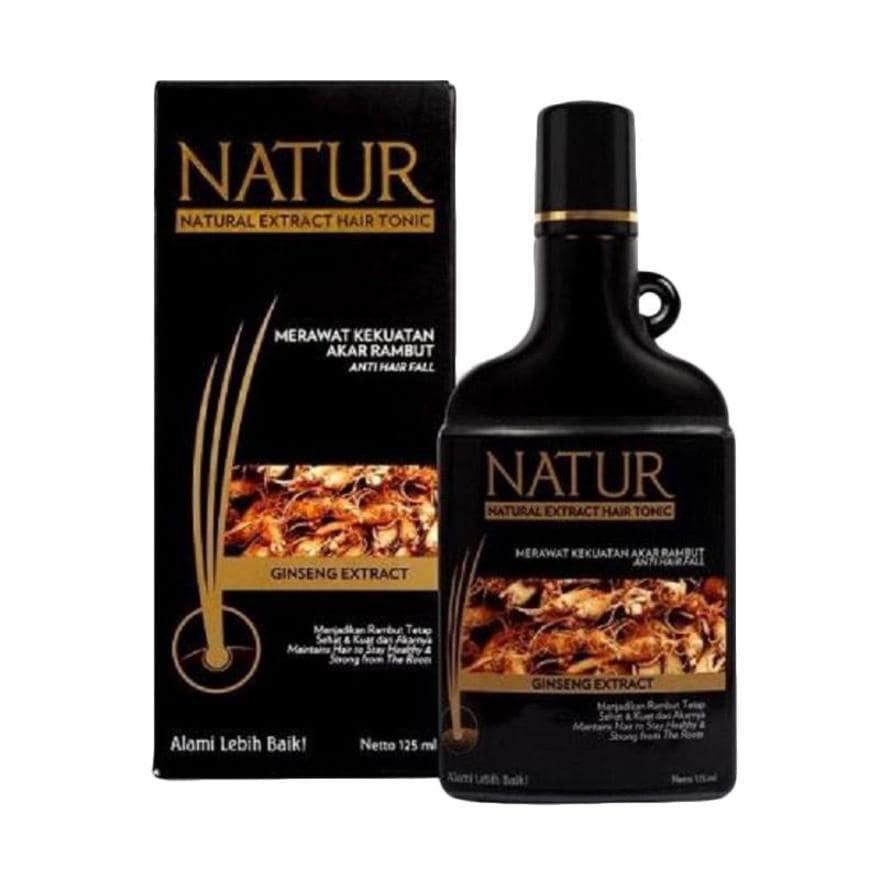 Natur Natural Extrat Hair Tonic Extract Ginseng Anti Hair Fall 90ml