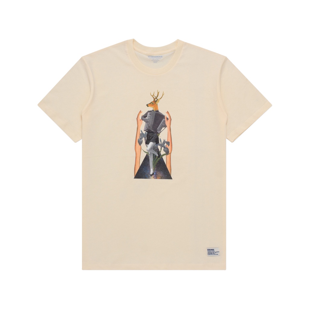 Screamous T-shirt -  T SHIRT DEERLING CREAM