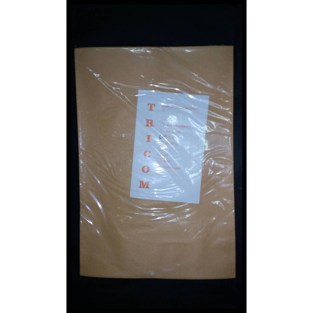 

TERBARU AMPLOP COKLAT FOLIO MERK TRICOM PAKET ALAT TULIS MURAH TERUPDATE