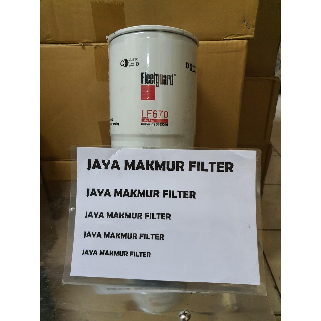 FILTER FLEETGUARD LF670 LF 670 GENUINE