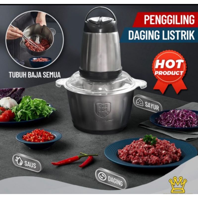 BLENDER DAGING/PENGGILING DAGING STAINLESS
