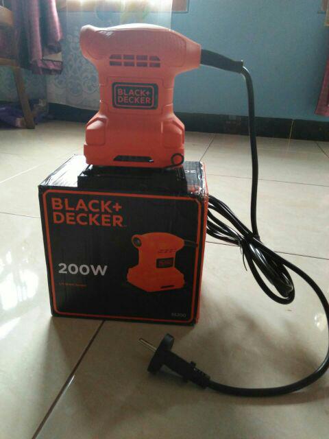 Mesin Amplas / Sander Black & Decker Sander Blackdecker