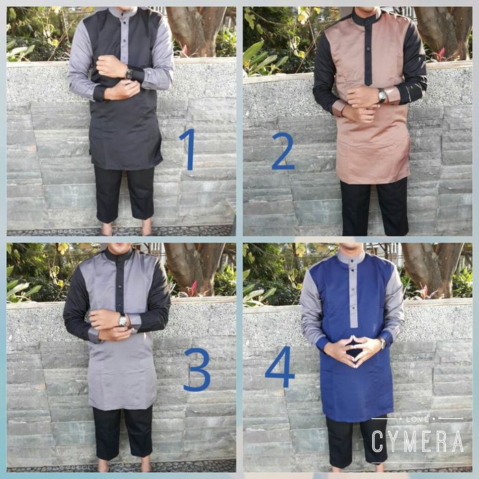 Gamis pria pakistan maroko