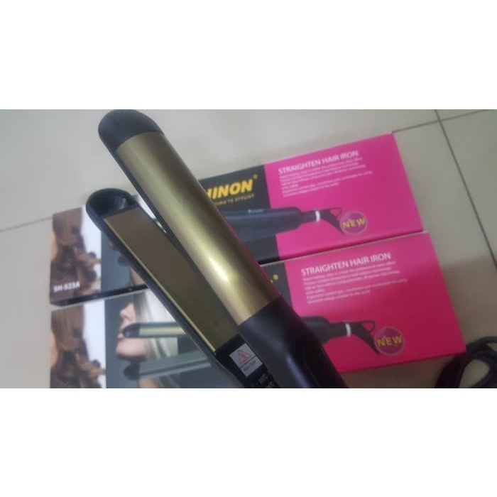 TARABABYSTORE-Catokan Rambut Shinon SH 523A Lurus 523T catok curly kriting CATOKAN 2IN1
