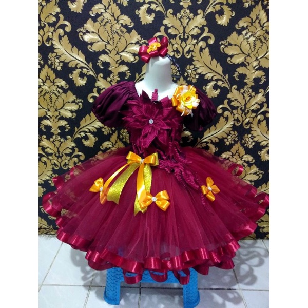 GAUN PESTA ANAK PEREMPUAN MEWAH