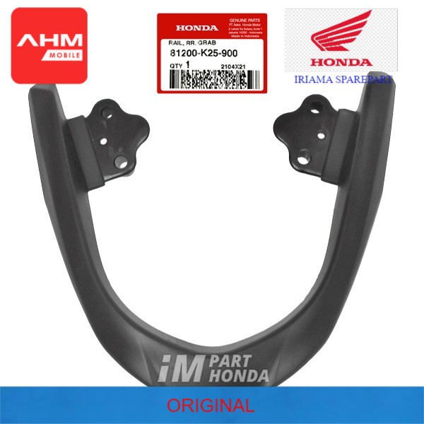 " 81200-K25-900 Begel Grip Pegangan Tangan Pembonceng Beat Fi 2012 - 2016 "