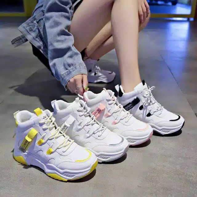GZ-Store - Sepatu sneakers wanita sepatu WANWO fashion sport terlaris COD