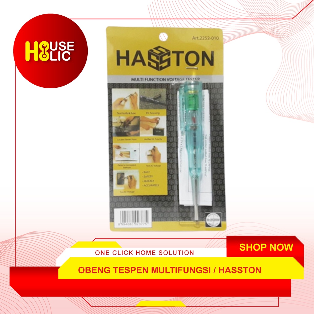 Obeng Tespen Multifungsi / Obeng Tes Pen Hasston 2252-010