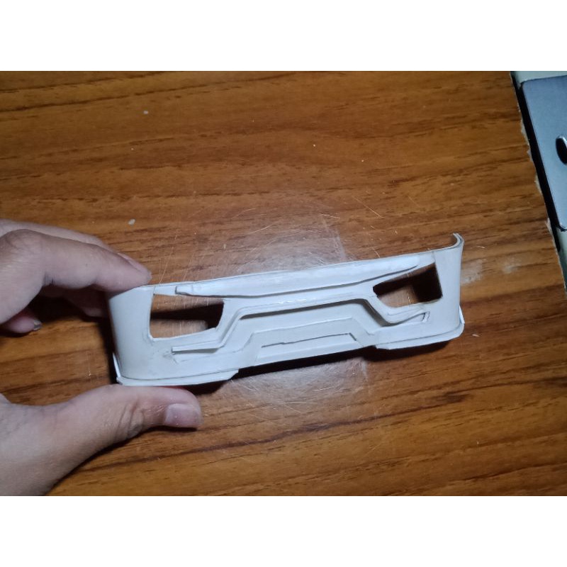 bemper miniatur truk,mentahan,bisa request model