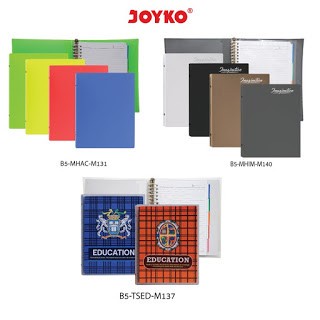 

Binder Note Joyko B5 BINDER FILE B5 IMAGINATION dan LAIN LAIN