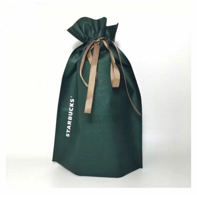 Starbucks Tumbler Gift Bag tas ultah /tas souvenir / tas serut/ tas snac