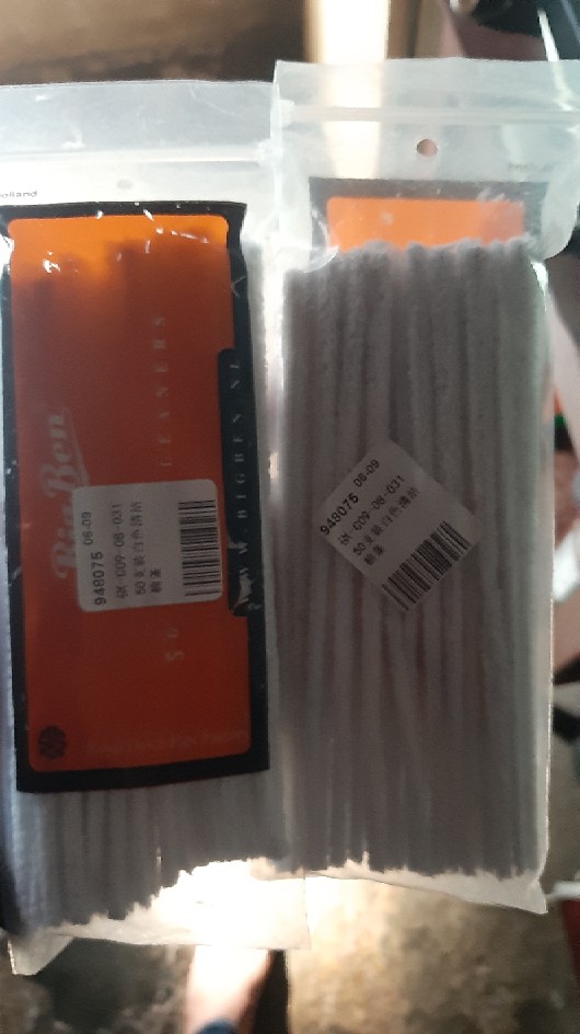 50pcs Pipa Rokok Tembakau Bahan Katun Warna Putih