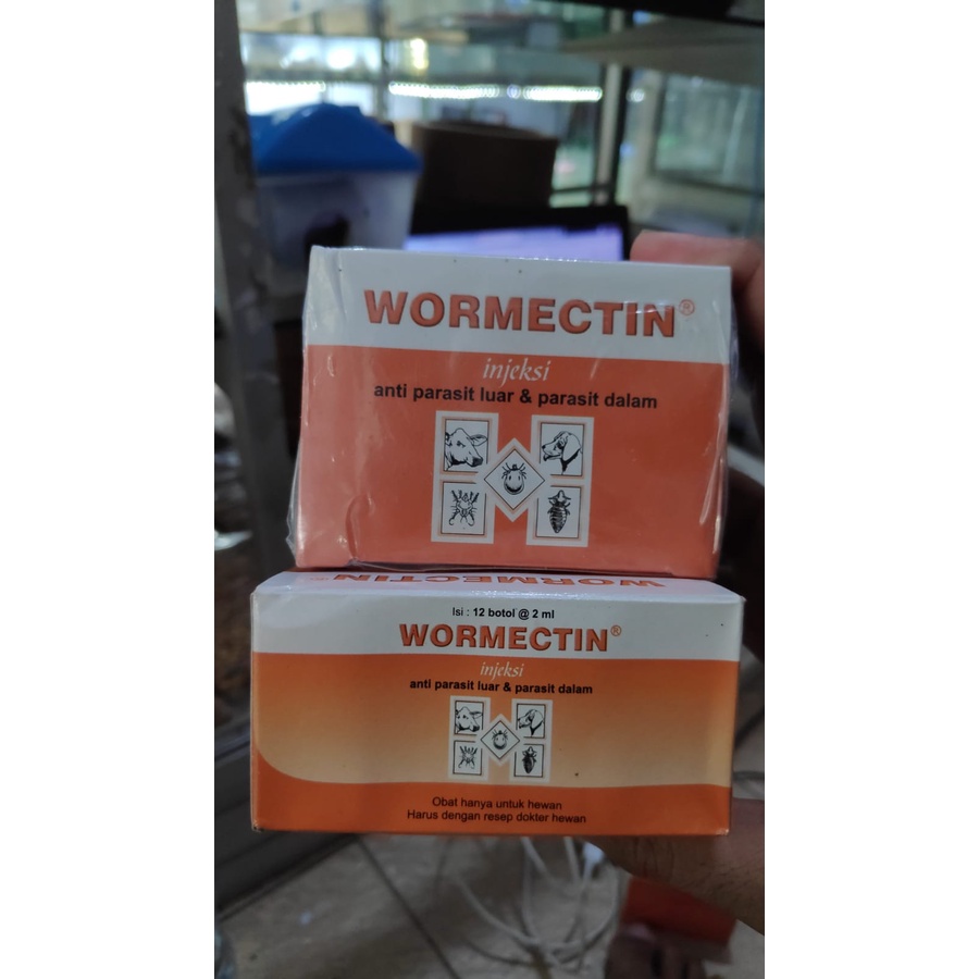 Wormectin (obat scabies) model injeksi/suntik