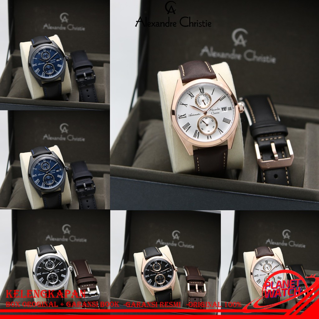 ALEXANDER CHRISTIE PRIA ORIGINAL JAM AUTOMATIC ALEXANDRE CHRISTIE PRIA JAM ALEXANDER CRISTIE AC 3040