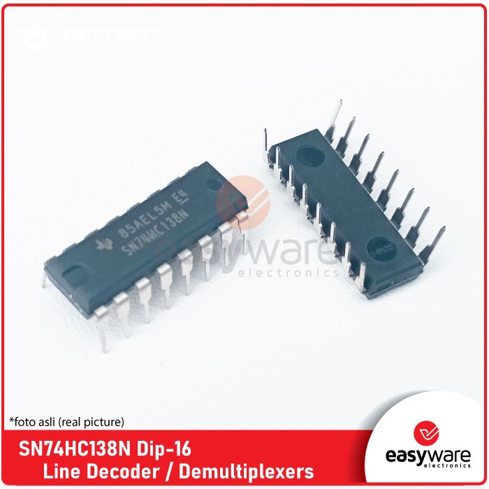 SN74HC138N Texas Instrument Dip-16 - Multiplexers Decoder