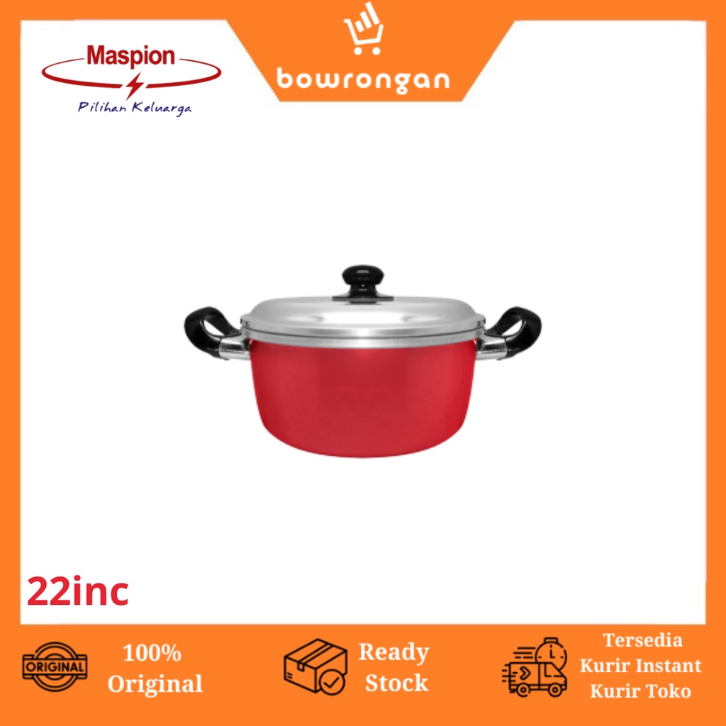 MASPION DUTCH OVEN PANCI TANPA TUTUP KACA 22inc