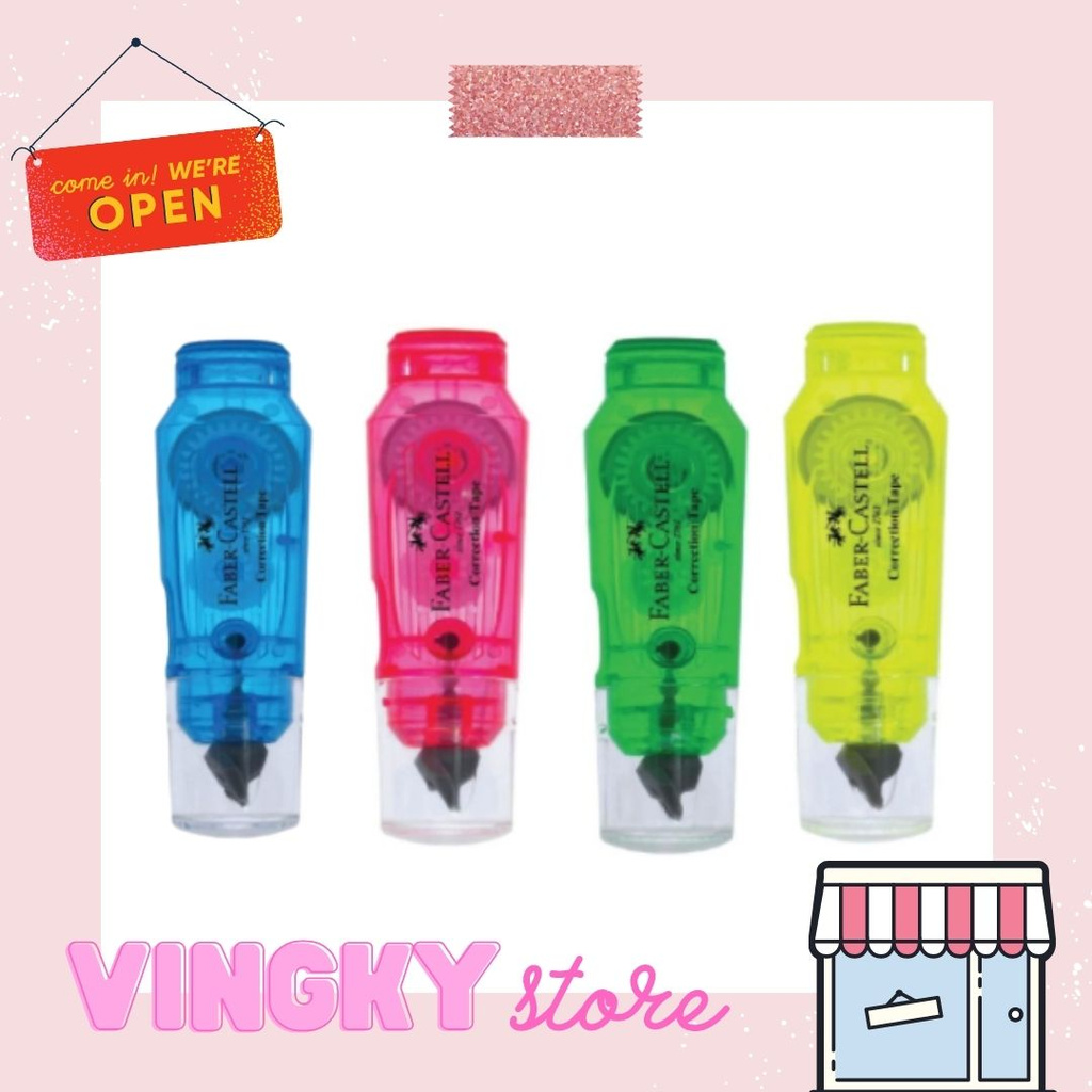 

Tip-Ex Kertas / Correction Tape Mini JAR Faber Castell
