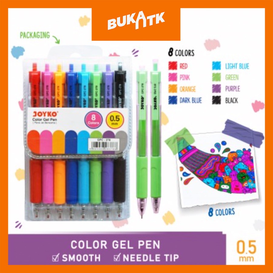 

Color Gel Pen GPC-278