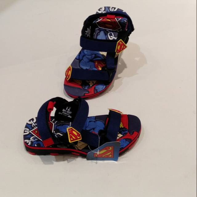 Sandal Anak Laki-laki Bata Superman Original
