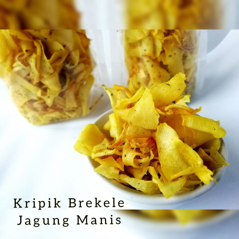 

Kripik Brekele Jagung Manis/kripik brekele khas kebumen/kripik brekele/kripik brekele pedes asin/kripik brekele original/kripik/cemilan/makanan ringan/kripik singkong