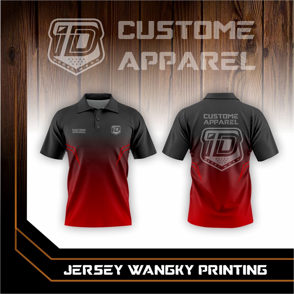JERSEY WANGKY KERAH / KAOS PRINTING KERAH WANGKY / POLO CUSTOME
