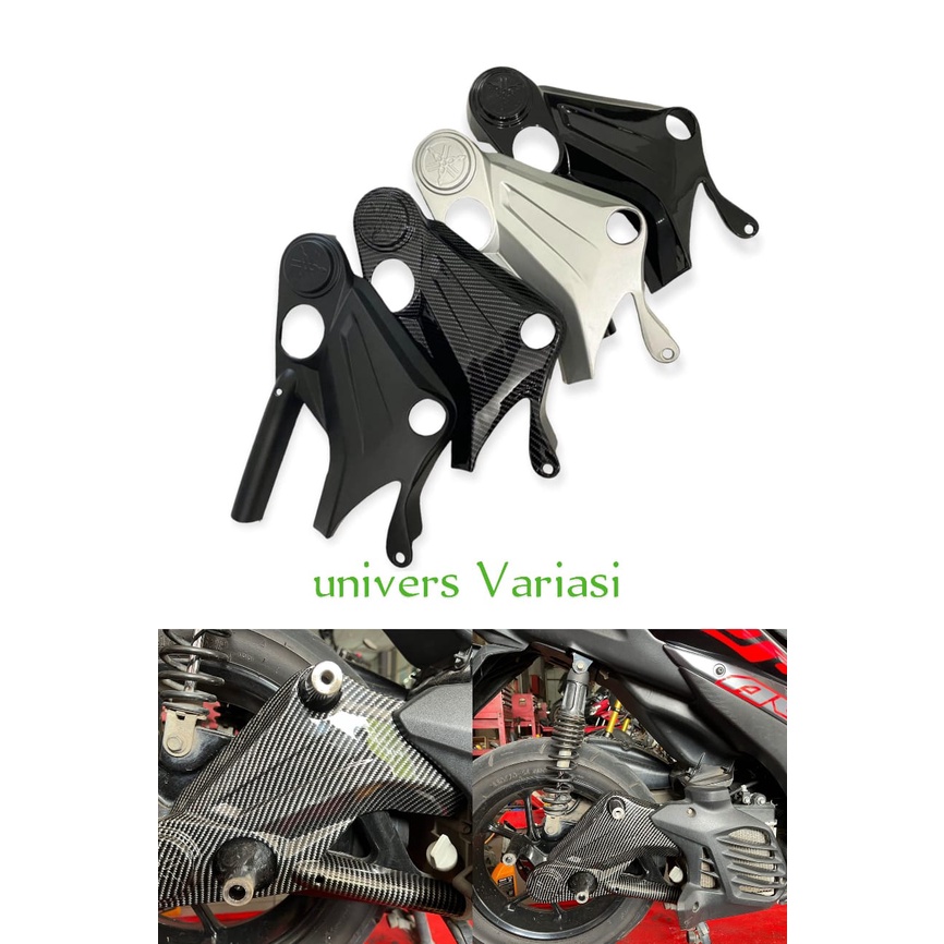 NEW VARIASI ! COVER ARM YAMAHA AEROX TUTUP SWING AEROX 155 PELINDUNG SWIMG ARM OLD AEROX CONNECTED /