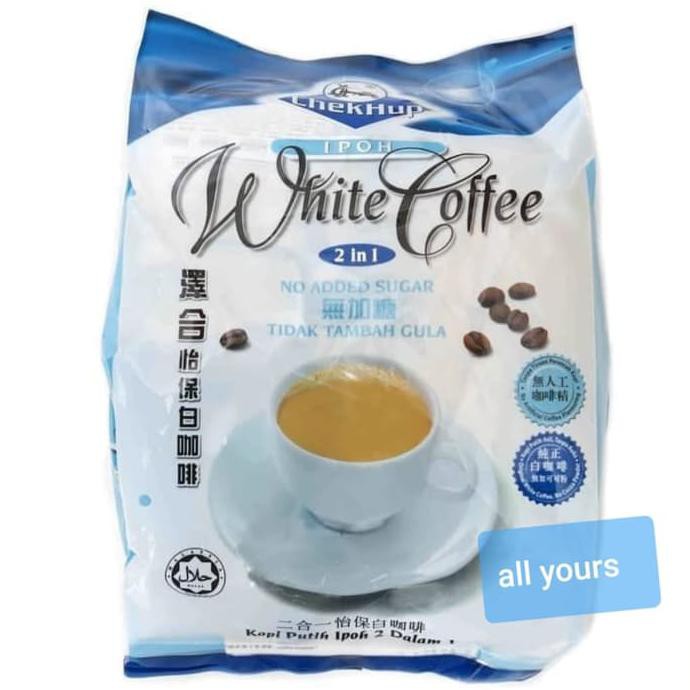 

kopi coffee putih white chek hup ipoh 3in1 malaysia sachet susu cream BERKUALITAS