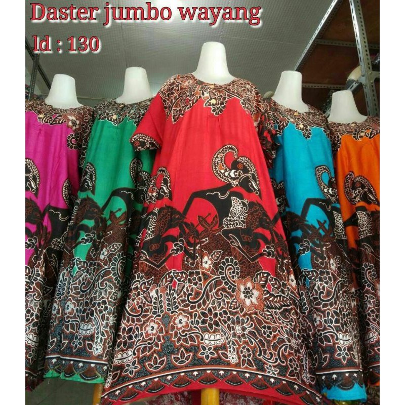 Daster jumbo wayang