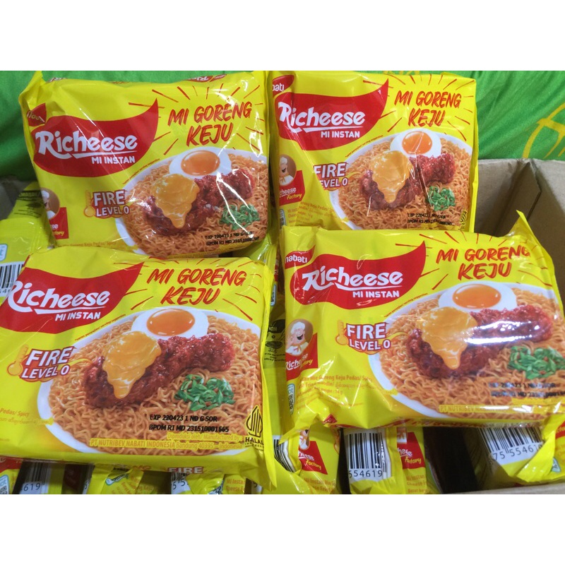 

PAKET BUNDLING DAPAT 4 MIE RICHEESE / MIE RICHEESE VIRAL / RICHEESE MIE KUNING / MIE RICHEESE LEVEL 0