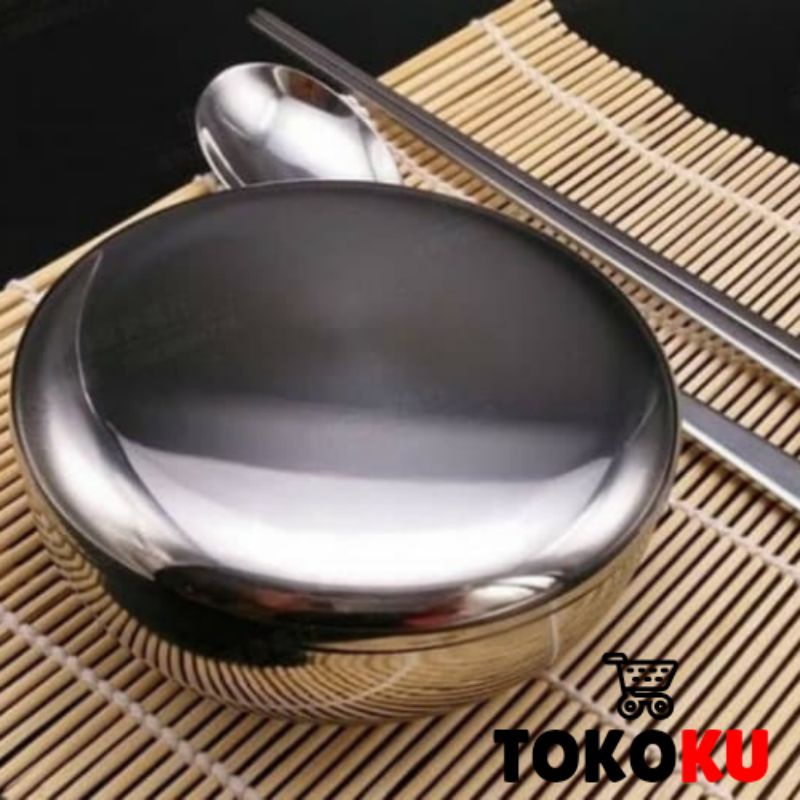 MANGKOK KOREA STAINLESS/MANGKOK NASI STAINLESS