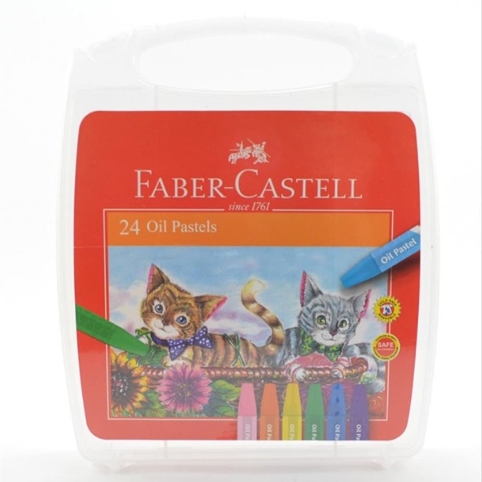 

Unik Faber-Castell Hexagonal Oil Pastel 24 Eco / Crayon 24 Warna Gilaa!!!