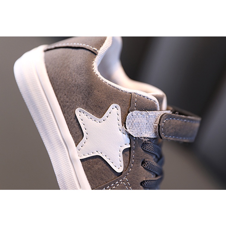 Sepatu Anak Sneaker Star Velcro Kekinian IMP PS