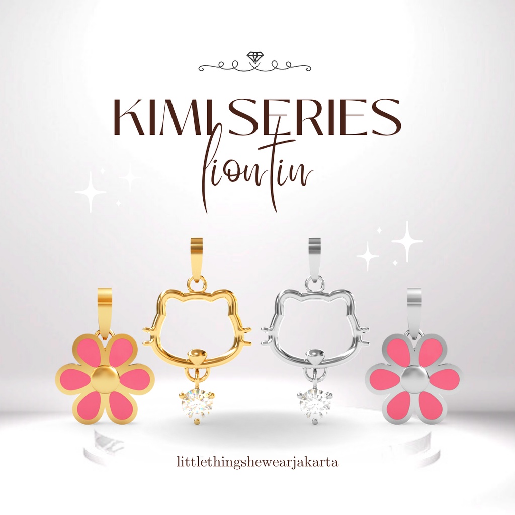 Littlethingshewear Official Jakarta Kimi Liontin &amp; Necklace Series