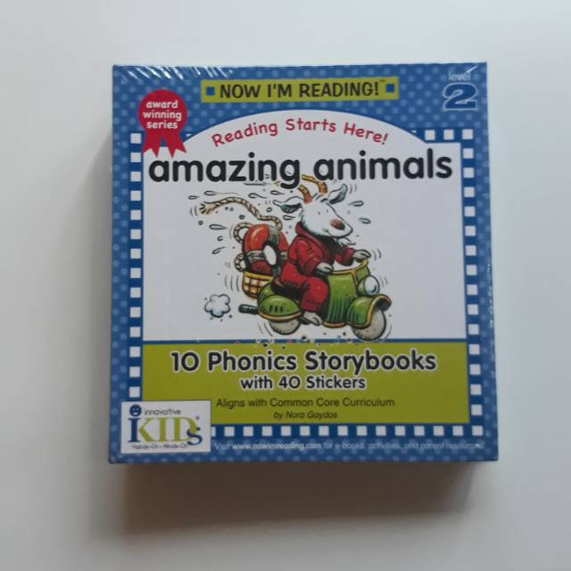 Amazing animals -10 phonics storybooks