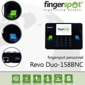 Buruan Beli] Mesin Absensi Fingerspot Revo Duo 158 Bnc