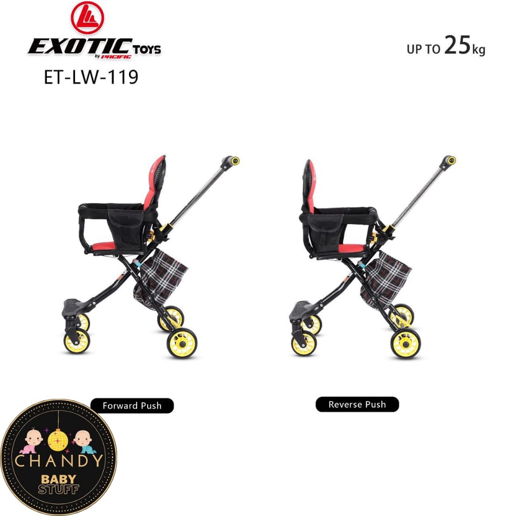 MAGIC STROLLER BABY TWO WAY SEAT EXOTIC ET 119