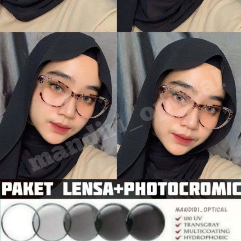 (COD) New frame kacamata fashion | kacamata minus photocromic anti radiasi | kacamata wanita | kacamata photocromic | kacamata antiradiasi | kacamata fashion | lensa minus | lensa photocromic | kacamata hitam wanita | kacamata cat eye wanita