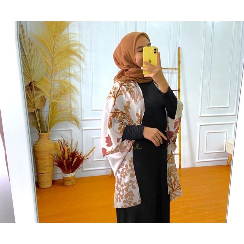 Outer Scarf/ Outerwear VOAL Motif Premium/ Cardigan Scarf by Ayla