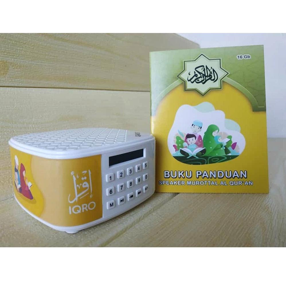 Terlengkap Speaker Murottal Quran Bluetooth 30 juz MMC 16Gb Speaker Quran Q600BT Portable | CSP.27Jn