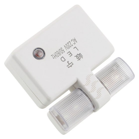 Chang Sheng Lampu Malam Otomatis Sensor Cahaya - CS-007 - White